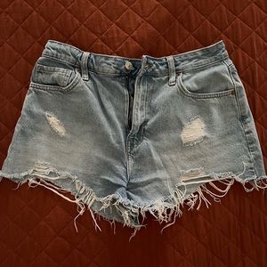 Forever 21 Premium Ripped Shorts